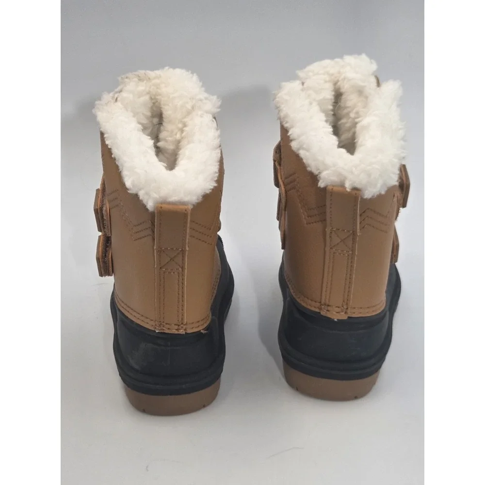 Cat And Jack Toddler Boys Boots Size 5 Waterproof Winter Boots